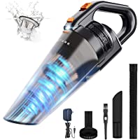 Aspiradora de Mano sin Cable- 130W 9000Pa Aspirador de Coche sin Potent- Aspirador Inalámbrico con Carga Rápida- 2600mAh…